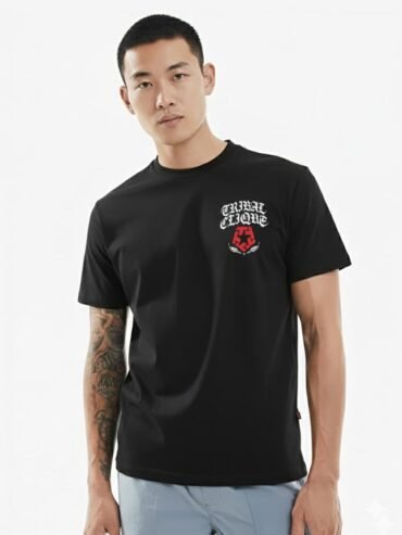 Tribal Clique Mark Tee, black, male